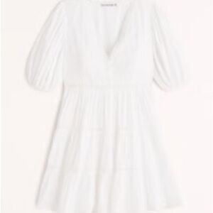 A&F Plunge Sleeve Mini Dress NWT